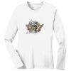 1-DAY RUSH NO MINIMUM Ladies Long Sleeve Crew Neck T-Shirt Thumbnail