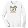 1-DAY RUSH NO MINIMUM Ladies Long Sleeve Crew Neck T-Shirt Thumbnail