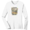 1-DAY RUSH NO MINIMUM Ladies Long Sleeve Crew Neck T-Shirt Thumbnail