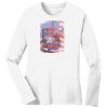 1-DAY RUSH NO MINIMUM Ladies Long Sleeve Crew Neck T-Shirt Thumbnail