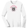 1-DAY RUSH NO MINIMUM Ladies Long Sleeve Crew Neck T-Shirt Thumbnail