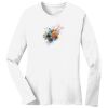 1-DAY RUSH NO MINIMUM Ladies Long Sleeve Crew Neck T-Shirt Thumbnail