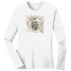 1-DAY RUSH NO MINIMUM Ladies Long Sleeve Crew Neck T-Shirt Thumbnail