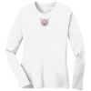 1-DAY RUSH NO MINIMUM Ladies Long Sleeve Crew Neck T-Shirt Thumbnail