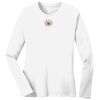 1-DAY RUSH NO MINIMUM Ladies Long Sleeve Crew Neck T-Shirt Thumbnail