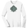 1-DAY RUSH NO MINIMUM Ladies Long Sleeve Crew Neck T-Shirt Thumbnail
