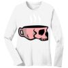 1-DAY RUSH NO MINIMUM Ladies Long Sleeve Crew Neck T-Shirt Thumbnail