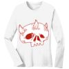 1-DAY RUSH NO MINIMUM Ladies Long Sleeve Crew Neck T-Shirt Thumbnail
