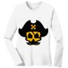 1-DAY RUSH NO MINIMUM Ladies Long Sleeve Crew Neck T-Shirt Thumbnail