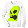 1-DAY RUSH NO MINIMUM Ladies Long Sleeve Crew Neck T-Shirt Thumbnail