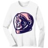 1-DAY RUSH NO MINIMUM Ladies Long Sleeve Crew Neck T-Shirt Thumbnail