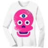 1-DAY RUSH NO MINIMUM Ladies Long Sleeve Crew Neck T-Shirt Thumbnail