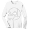 1-DAY RUSH NO MINIMUM Ladies Long Sleeve Crew Neck T-Shirt Thumbnail