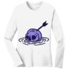 1-DAY RUSH NO MINIMUM Ladies Long Sleeve Crew Neck T-Shirt Thumbnail