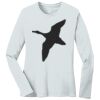 1-DAY RUSH NO MINIMUM Ladies Long Sleeve Crew Neck T-Shirt Thumbnail