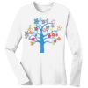 1-DAY RUSH NO MINIMUM Ladies Long Sleeve Crew Neck T-Shirt Thumbnail