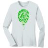 1-DAY RUSH NO MINIMUM Ladies Long Sleeve Crew Neck T-Shirt Thumbnail