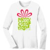 1-DAY RUSH NO MINIMUM Ladies Long Sleeve Crew Neck T-Shirt Thumbnail