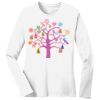 1-DAY RUSH NO MINIMUM Ladies Long Sleeve Crew Neck T-Shirt Thumbnail