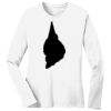 1-DAY RUSH NO MINIMUM Ladies Long Sleeve Crew Neck T-Shirt Thumbnail