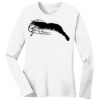 1-DAY RUSH NO MINIMUM Ladies Long Sleeve Crew Neck T-Shirt Thumbnail