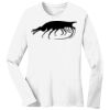 1-DAY RUSH NO MINIMUM Ladies Long Sleeve Crew Neck T-Shirt Thumbnail