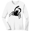1-DAY RUSH NO MINIMUM Ladies Long Sleeve Crew Neck T-Shirt Thumbnail