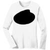 1-DAY RUSH NO MINIMUM Ladies Long Sleeve Crew Neck T-Shirt Thumbnail