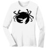 1-DAY RUSH NO MINIMUM Ladies Long Sleeve Crew Neck T-Shirt Thumbnail