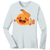 1-DAY RUSH NO MINIMUM Ladies Long Sleeve Crew Neck T-Shirt Thumbnail