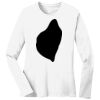 1-DAY RUSH NO MINIMUM Ladies Long Sleeve Crew Neck T-Shirt Thumbnail