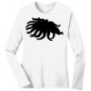 1-DAY RUSH NO MINIMUM Ladies Long Sleeve Crew Neck T-Shirt Thumbnail