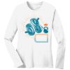 1-DAY RUSH NO MINIMUM Ladies Long Sleeve Crew Neck T-Shirt Thumbnail