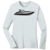 1-DAY RUSH NO MINIMUM Ladies Long Sleeve Crew Neck T-Shirt Thumbnail