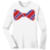 1-DAY RUSH NO MINIMUM Ladies Long Sleeve Crew Neck T-Shirt Thumbnail