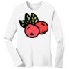 1-DAY RUSH NO MINIMUM Ladies Long Sleeve Crew Neck T-Shirt Thumbnail