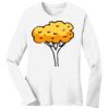 1-DAY RUSH NO MINIMUM Ladies Long Sleeve Crew Neck T-Shirt Thumbnail