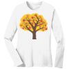 1-DAY RUSH NO MINIMUM Ladies Long Sleeve Crew Neck T-Shirt Thumbnail