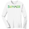 1-DAY RUSH NO MINIMUM Ladies Long Sleeve Crew Neck T-Shirt Thumbnail