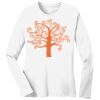 1-DAY RUSH NO MINIMUM Ladies Long Sleeve Crew Neck T-Shirt Thumbnail