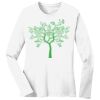 1-DAY RUSH NO MINIMUM Ladies Long Sleeve Crew Neck T-Shirt Thumbnail