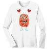 1-DAY RUSH NO MINIMUM Ladies Long Sleeve Crew Neck T-Shirt Thumbnail