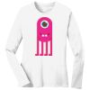 1-DAY RUSH NO MINIMUM Ladies Long Sleeve Crew Neck T-Shirt Thumbnail