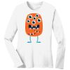 1-DAY RUSH NO MINIMUM Ladies Long Sleeve Crew Neck T-Shirt Thumbnail