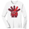 1-DAY RUSH NO MINIMUM Ladies Long Sleeve Crew Neck T-Shirt Thumbnail