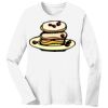 1-DAY RUSH NO MINIMUM Ladies Long Sleeve Crew Neck T-Shirt Thumbnail