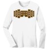 1-DAY RUSH NO MINIMUM Ladies Long Sleeve Crew Neck T-Shirt Thumbnail