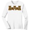 1-DAY RUSH NO MINIMUM Ladies Long Sleeve Crew Neck T-Shirt Thumbnail