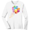 1-DAY RUSH NO MINIMUM Ladies Long Sleeve Crew Neck T-Shirt Thumbnail
