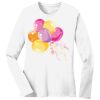 1-DAY RUSH NO MINIMUM Ladies Long Sleeve Crew Neck T-Shirt Thumbnail